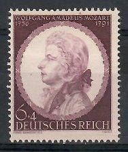 Znaczek Deutsches Reich / III Rzesza 1941 Mi 810 Czyste **