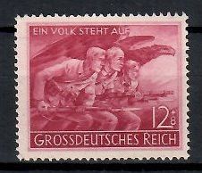 Znaczek Deutsches Reich / III Rzesza 1945 Mi 908 Czyste **