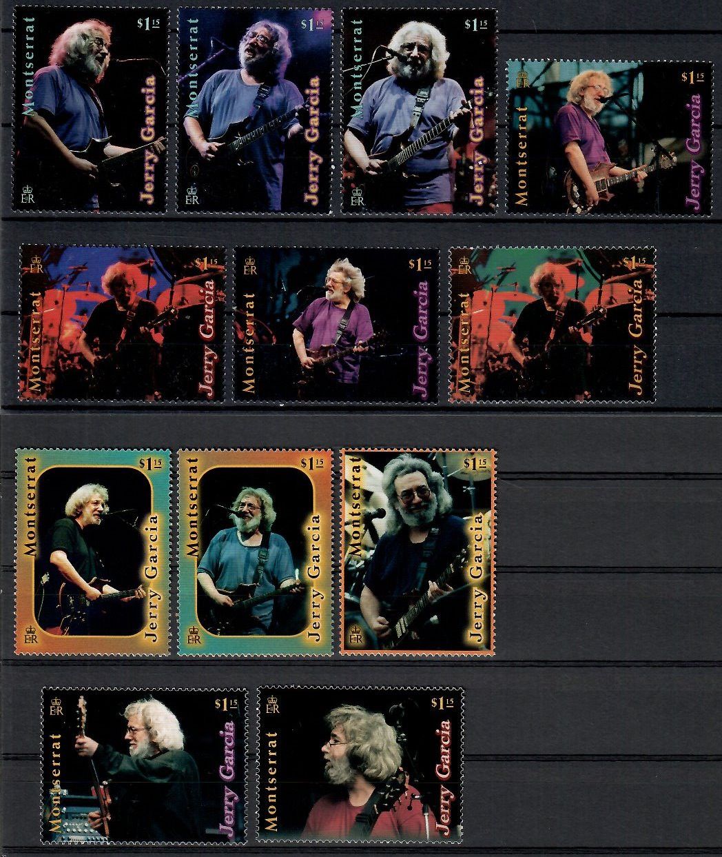Znaczek Montserrat 1999 Mi 1079-1090 Czyste **