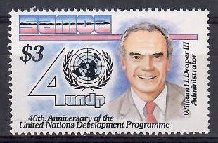 Znaczek Samoa 1990 Mi 712 Czyste **