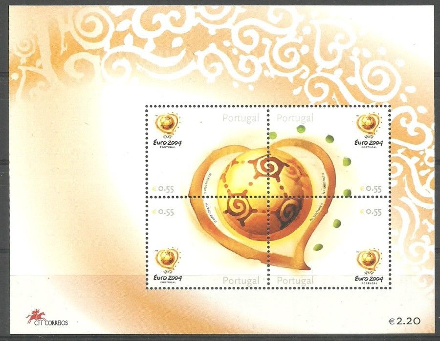 Znaczek Portugalia 2003 Mi bl 187 Czyste **