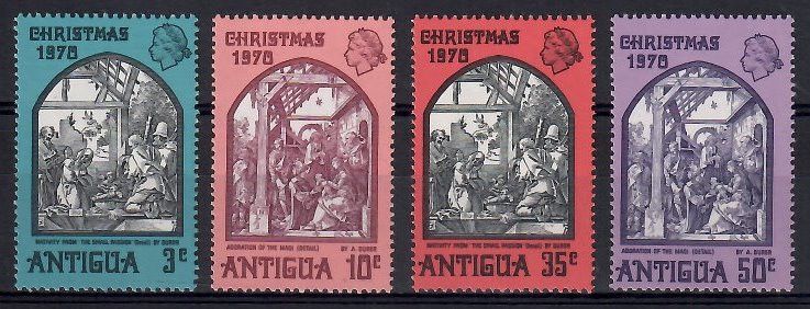 Znaczek Antigua i Barbuda 1970 Mi 247-250 Czyste **