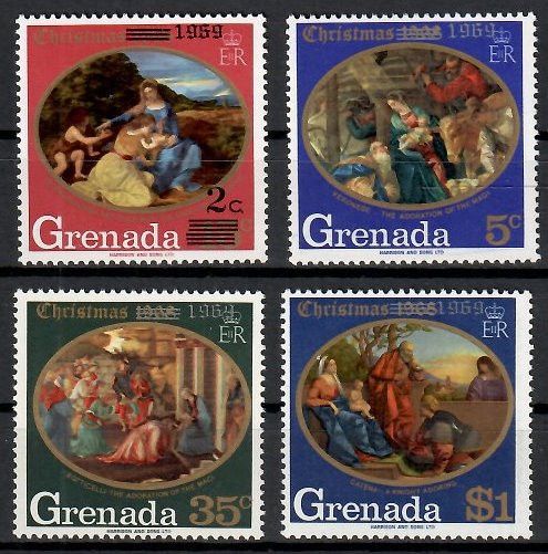 Znaczek Grenada 1969 Mi 332-335 Czyste **