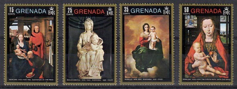 Znaczek Grenada 1971 Mi 428-431 Czyste **