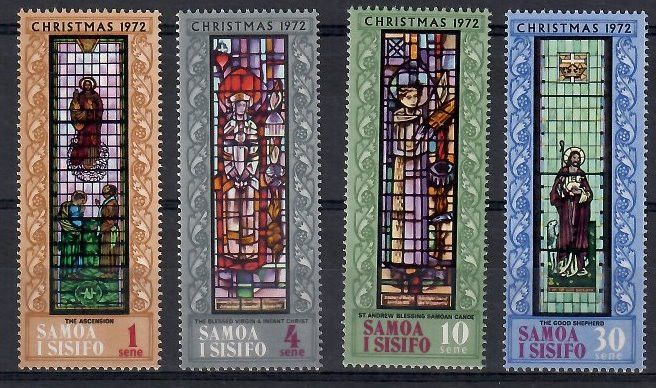 Znaczek Samoa 1972 Mi 272-275 Czyste **
