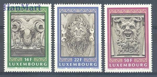 Znaczek Luksemburg 1992 Mi 1299-1301 Czyste **