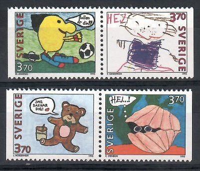 Znaczek Szwecja 1995 Mi 1894-1897 Czyste **