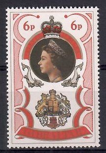 Znaczek Gibraltar 1977 Mi 346 Czyste **