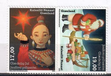 Znaczek Grenlandia 2021 Mi 898-899 Czyste **