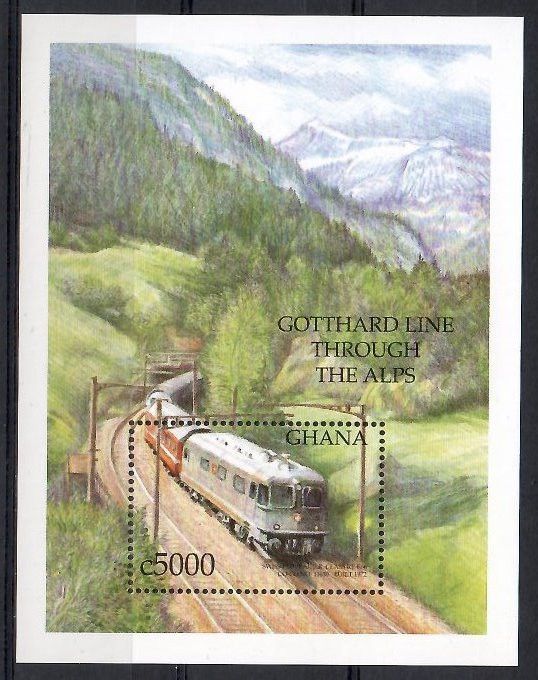 Znaczek Ghana 1999 Mi bl 378 Czyste **
