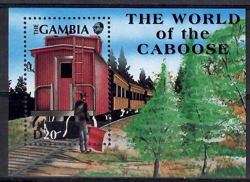 Znaczek Gambia 1991 Mi bl 126 Czyste **