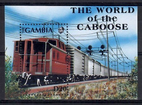 Znaczek Gambia 1991 Mi bl 128 Czyste **