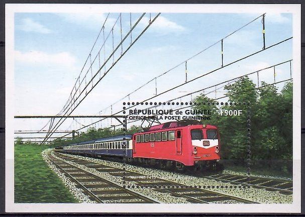 Znaczek Gwinea 1998 Mi bl 565 Czyste **