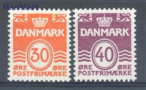Znaczek Dania 1981 Mi 744-745 Czyste **