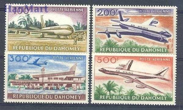 Znaczek Dahomej 1963 Mi 222-225 Czyste **