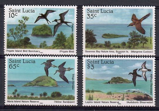 Znaczek Saint Lucia 1985 Mi 771-774 Czyste **