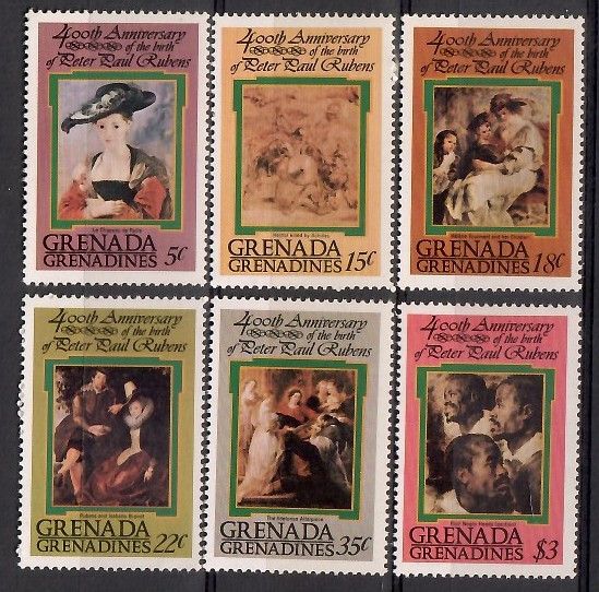 Znaczek Grenada i Grenadyny 1978 Mi 278-283 Czyste **