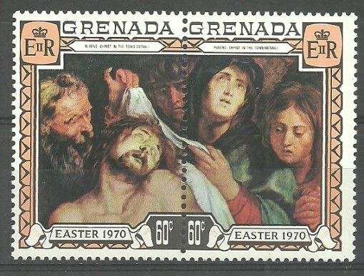 Znaczek Grenada 1970 Mi 346-347 Czyste **