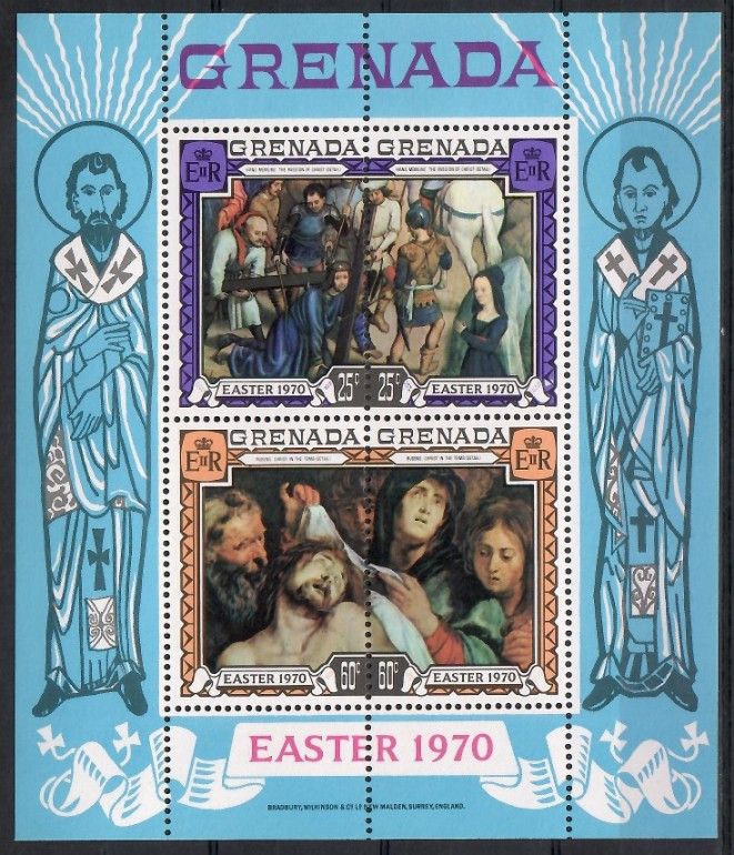 Znaczek Grenada 1970 Mi bl 3 Czyste **