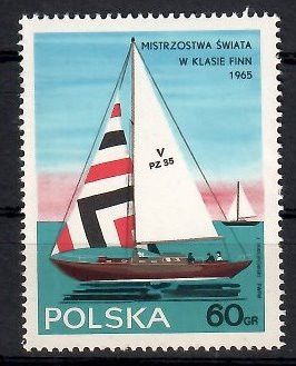 Znaczek Polska 1965 Mi 1590 Fi 1441 Czyste **