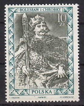 Znaczek Polska 1987 Mi 3131 Fi 2983 Czyste **