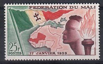 Znaczek Mali 1959