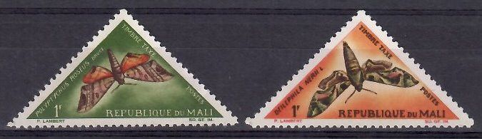 Znaczek Mali 1964 Mi por7-8 Czyste **