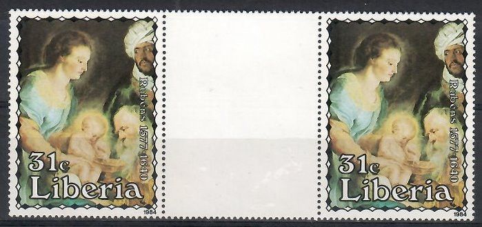 Znaczek Liberia 1984 Mi 1301 Czyste **