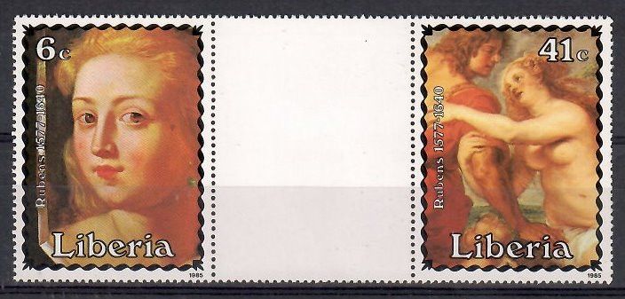 Znaczek Liberia 1985 Mi 1336+1340 Czyste **