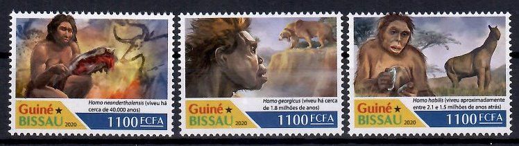 Znaczek Gwinea Bissau 2020 Mi 11209-11211 Czyste **