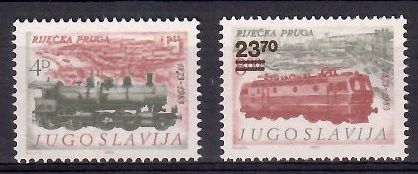 Znaczek Jugosławia 1983 Mi 1981-1982 Czyste **