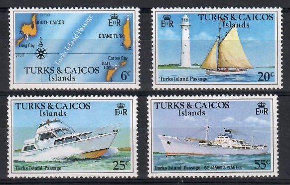 Znaczek Turks i Caicos 1978 Mi 381-384 Czyste **