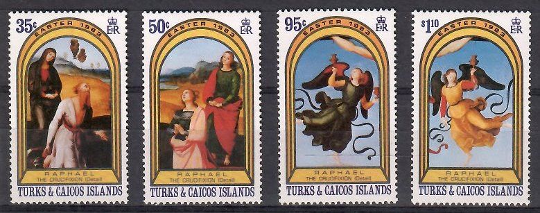Znaczek Turks i Caicos 1983 Mi 629-632 Czyste **