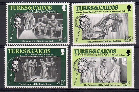 Znaczek Turks i Caicos 1984 Mi 702-705 Czyste **