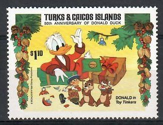 Znaczek Turks i Caicos 1984 Mi 716 Czyste **
