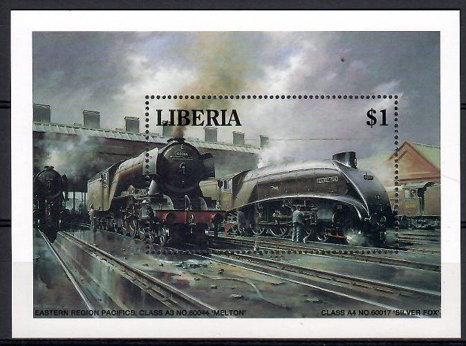 Znaczek Liberia 1994 Mi bl 133 Czyste **