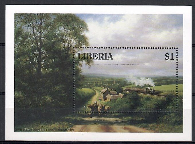 Znaczek Liberia 1994 Mi bl 135 Czyste **