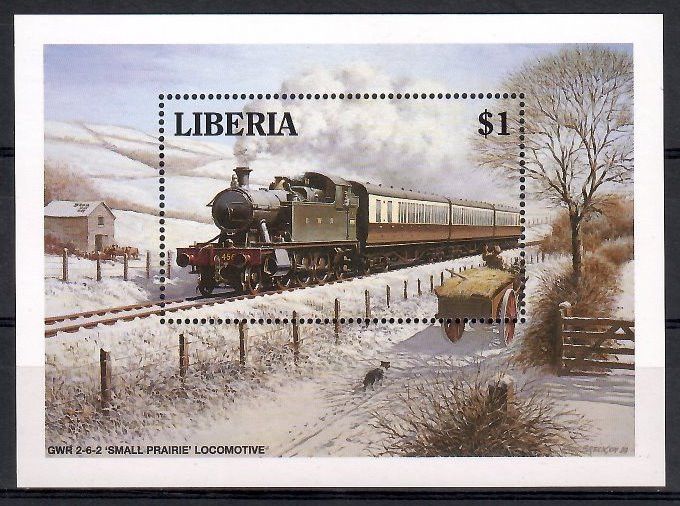 Znaczek Liberia 1994 Mi bl 136 Czyste **