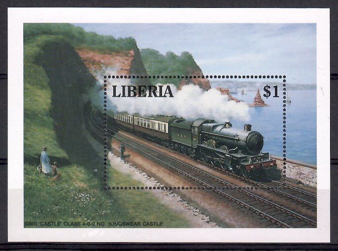 Znaczek Liberia 1994 Mi bl 138 Czyste **