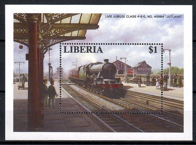 Znaczek Liberia 1996 Mi bl 143 Czyste **