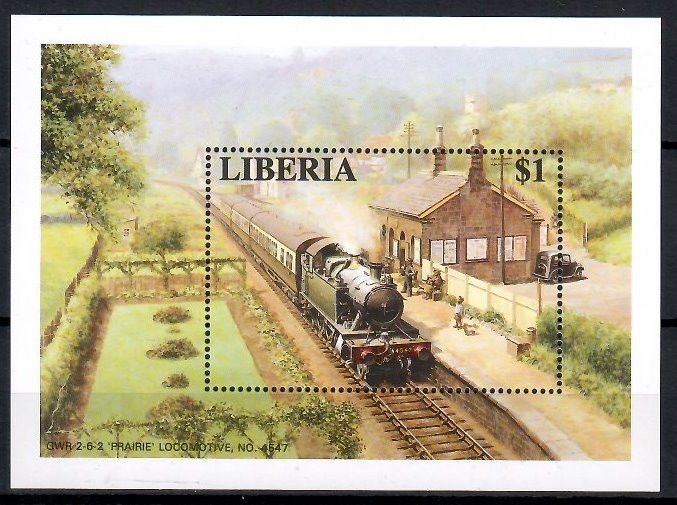 Znaczek Liberia 1996 Mi bl 145 Czyste **
