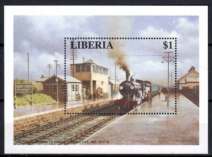 Znaczek Liberia 1996 Mi bl 146 Czyste **