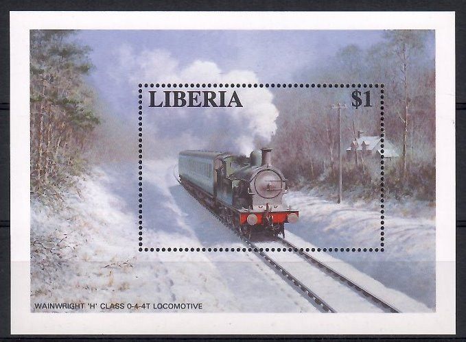 Znaczek Liberia 1996 Mi bl 147 Czyste **