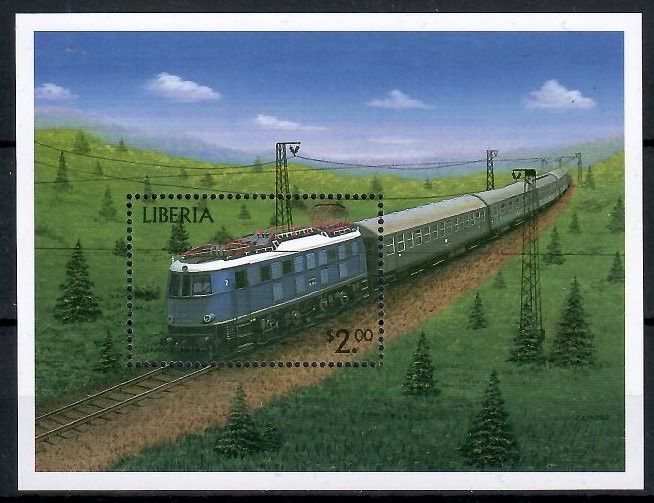 Znaczek Liberia 1999 Mi bl 223 Czyste **