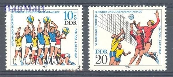 Znaczek NRD / DDR 1983 Mi 2814-2815 Czyste **