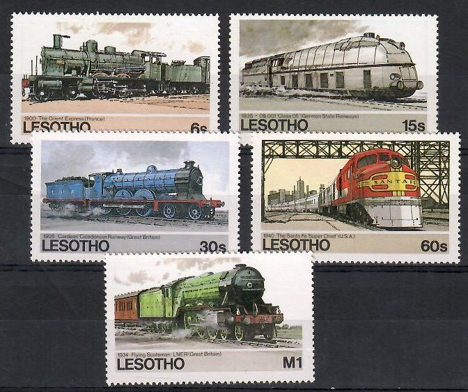 Znaczek Lesotho 1984 Mi 484-488 Czyste **
