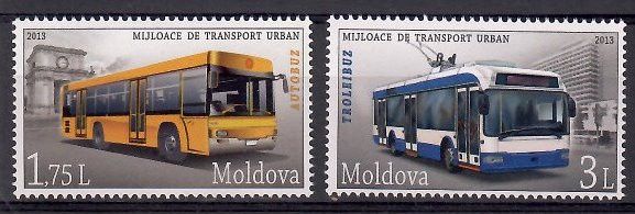 Znaczek Mołdawia 2013 Mi 850-851 Czyste **