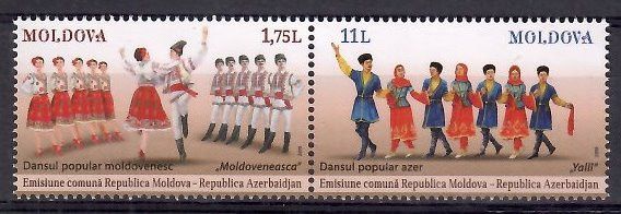 Znaczek Mołdawia 2015 Mi 928-929 Czyste **