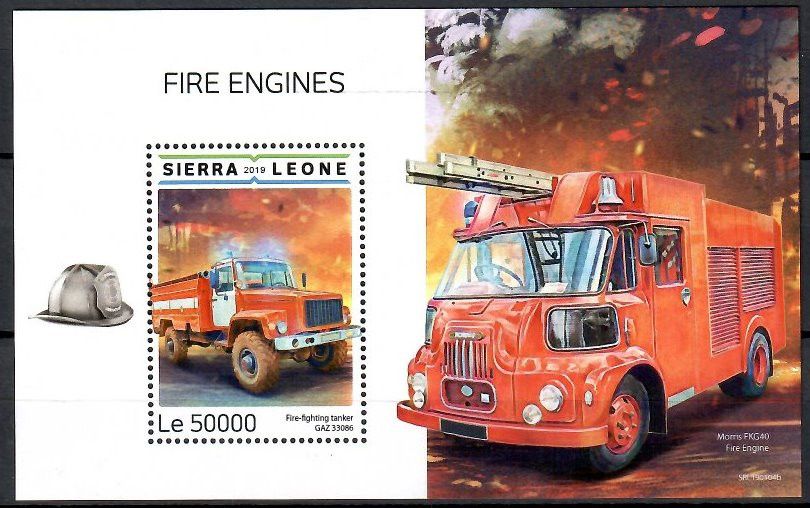 Znaczek Sierra Leone 2019 Mi bl 1650 Czyste **