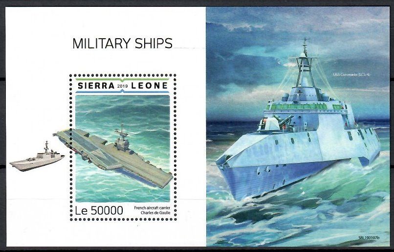 Znaczek Sierra Leone 2019 Mi bl 1652 Czyste **